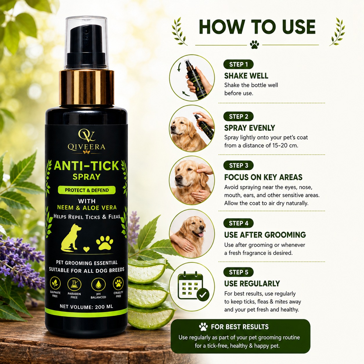 Tick Spray Usage Tick Spray Usage